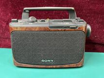 SONY ICF-A55V 3バンド ポータブルラジオ 動作OK （80s）_画像1