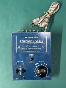 パワーパック HOゲージ用 H.O.Gauge POWER PACK モデル　JP-2 鉄道模型　通電のみ確認　(60s)
