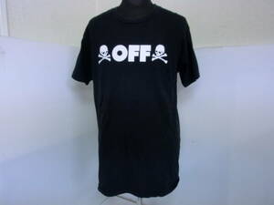 Ｍ３１９★オフホワイト★Off White★黒★半袖Tシャツ★OFF★半袖シャツ★カットソー★夏★トップス★XLサイズ★黒★髑髏★LP520/60