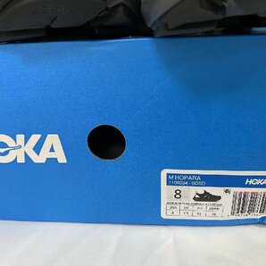 美品 HOKA ONEONE ホカオネオネ HOPARA ホパラ ブラック サンダル メンズ アウトドア レジャー サイズ 26cmの画像5