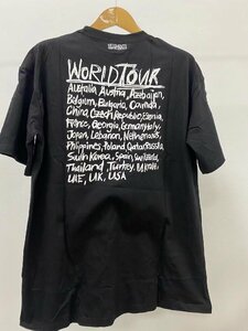 美品 VETEMENTS 2022SS ロゴ　プリント　オーバーサイズ　Tシャツ　黒　サイズ L