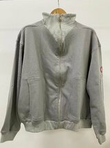 美品 CAV EMPT C.E 21SS OVERDYE TAPED ZIP UP SWEAT サイズ L_画像1