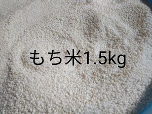 令和5年度産もち米 1.5kg 農薬不使用栽培