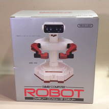 【未使用 新品】1980年代 当時物 任天堂 ファミリーコンピュータ ロボット ( レトロ ファミコン Vintage Nintendo Family Computer Robot )_画像1