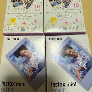 FUJIFILM チェキ フィルム INSTAX MINI 10枚入り×4