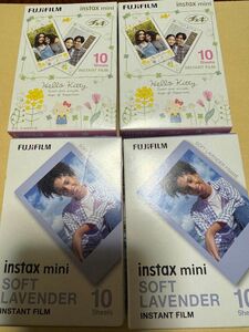 FUJIFILM チェキ フィルム INSTAX MINI 10枚入り×4