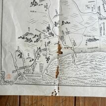 1905年 鎌倉名所旧蹟全圖　相良弘著　☆鶴岡八幡宮 神奈川県 古地図 資料 当時もの S5yn_画像2