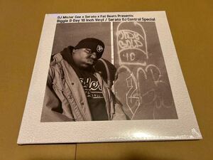 未開封　NOTORIOUS B.I.G. - BIGGIE B-DAY 10 INCH VINYL / SERATO DJ CONTROL SPECIAL 2pac Big Daddy Kane