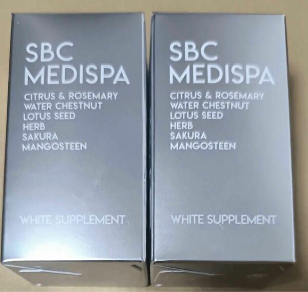 SBC MEDISPA (エスビーシーメディスパホワイトサプリメント)30粒×２箱