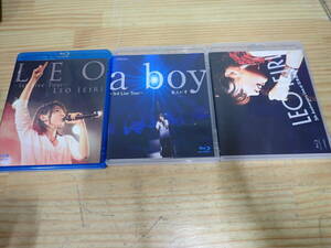 k13c　家入レオ　Blu-ray　まとめて3本セット　1st Live Tour LEO IEIRI/3rd Live Tour aboy/5th Anniversary Live at　日本武道館