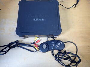 k⑩d Panasonic Panasonic REAL FZ-1 3DO body + controller set electrification verification OK/ Junk 