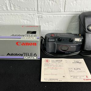 【FS02891000】Canon AUTOBOY TELE6 オートボーイ コンパクトカメラ キャノン DATE カメラ コンパクトフィルムカメラ の画像7