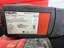 【FS032410000】HILTI TE 4-A22 動作品 マキタ ハンマドリル 電動工具 ヒルティ makita ハンマードリル 穴あけ 電動ハンマ 電動ハンマー _画像5