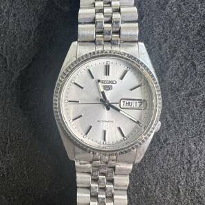 【FS02743000】SEIKO5 セイコーファイブ 924059 稼働品 自動巻き 腕時計 デイデイト クォーツ 21石 アクタス の画像2