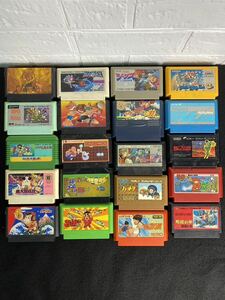 [KH0026] Famicom soft 20ps.@! set sale operation not yet verification nintendo FC Nintendo Family computer gong ke soft only Mario 