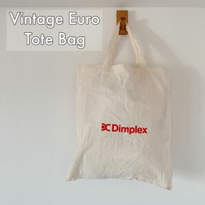 【Dimplex】Vintage Euro Toto bag ユーロトートバッグ エコバッグ used 古着