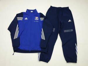 C783/Adidas/ Adidas /J Lee g/ Yokohama F Marino s/ Wind suit / Wind breaker / top and bottom setup / soccer / training / men's /XO