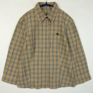 C242/Burberry/バーバリー/ブルーレーベル/ノバチェック/シャツ/ブラウス/トップス/レディース/38サイズの画像1