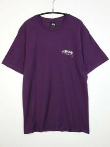 C381/Stussy/ステューシー/ハワイ限定/ロゴTシャツ/半袖/パープル系/メンズ/Sサイズ