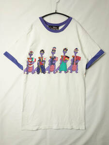 C601/90s/Disney originals/ Disney / America made /FIGMENT/ Disney world / cotton Lynn ga- T-shirt / men's /S/M size 
