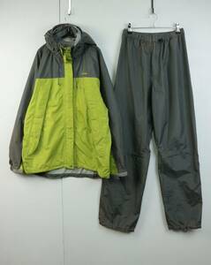 C440/L-Breath/ L breath / outdoor / gear / rainwear / nylon setup / jacket / pants / lady's /L size / top and bottom set 