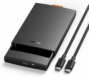 UGREEN 2.5インチ SSD HDD ケース 【USB C 3.1 Gen 2接続規格】 UASP対応 6Gbps高速転送速