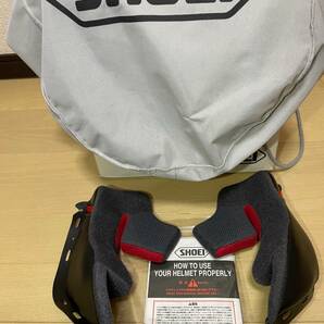 【中古美品】 SHOEI フルフェイスヘルメット マルケス ブラックアント Z-7 XLサイズ 61cmの画像6