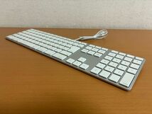 【動作品】Apple Keyboard A1243 有線/USBキーボード アップル_画像4