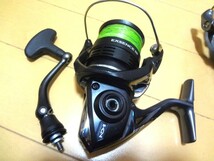 シマノ 20エクスセンスBB C3000MHG、17アルテグラ C5000XG（2台セット／良品・機関良好）_画像2