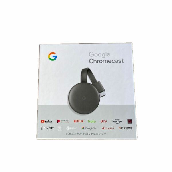 Chromecast GA00439-JP （チャコール）