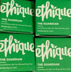 Ethique THE GUARDIAN エティーク　ザ・ガーディアン　コンディショナーバー　固形コンディショナー 60g 4個 