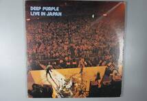 A-002 LPレコード　DEEP PURPLE LIVE IN JAPAN　送料710円_画像1