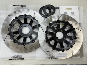 320 pie large diameter slit disk Z750FX Z1000 Z1000MK-2 Z1-R / 4 hole installation wheel specification Z1 Z2 Sunstar stainless steel disk T-12SL/SR