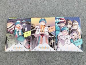 ゆるキャン△ SEASON2 Blu-ray 初回生産限定盤 全3巻セット 帯付き Furyu フリュー