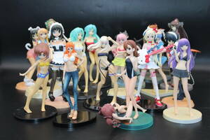  girl figure together large amount anime character eva One-piece other Junk 