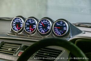 OKUYAMA オクヤマ 4連カーボンメーターパネル φ60 ランサー エボリューション VII～IX CT9A