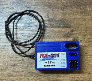 サンワ FM27Mhz レシーバー 受信機 RX-311