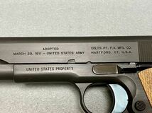 ほぼ未使用 絶版貴重 排薬快調 マルシン モデルガン ガバメント M1911 100周年記念モデル ダミーカート HW 検）MGC タニオコバ gm7 エラン_画像3