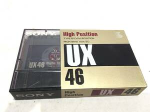 ■11718■SONY UX46 UX46B ハイポジション ハイポジ ソニー 46分 カセットテープ