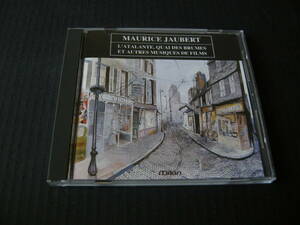 「モーリス・ジョベール映画音楽集」(MAURICE JAUBERT/L'ATALANTE, QUAI DES BRUMES ET AUTRES MUSIQUES DE FILMS)(MILAN/SWITZ盤）