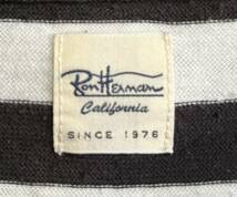 Ron Herman ロンハーマン ネップ加工 ヴィンテージ仕上げ ボーダー ポケットTシャツ　RHC_画像7