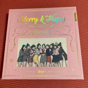 Twice 1stアルバム リパッケージ - Merry & Happy (ランダムバージョン) ネコポス33