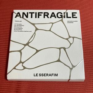 【輸入盤CD】 Le Sserafim/Antifragile (Random Cover/Compact Version) (w/Booklet) (2022/10/28発売)