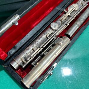 Pearl FLUTE PF-501E フルート ケース付き パール Flute 管楽器 動作未確認 現状 ジャンクの画像5