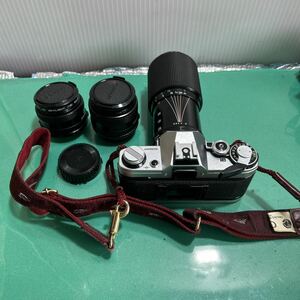 Canon AE-1 フィルムカメラ レンズ シャッター音OK 動作未確認　ジャンク