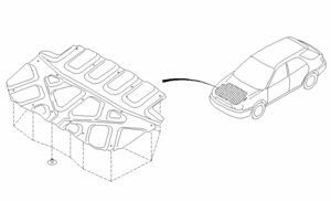 ★スバル純正新品★インプレッサ GDA GDB C～E GGA D～E ボンネット フロントフードインシュレーター クリップ 11個付き
