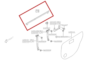 ★SubaruGenuineNew item★Impreza GDB ウェザー ストリップ リヤドア アウタ leftrightset ウェザストリップ リフレッシュ