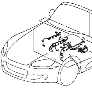 ★ホンダ純正新品★S2000 AP1 AP2 エンジンハーネス 32110-PCX-J12