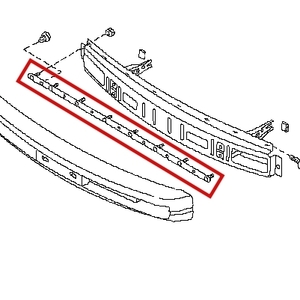 ★日産純正新品★シルビア S13 リテーナー フロント バンパー アッパー