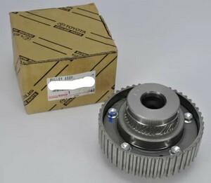 ★トヨタ純正新品★ カムプーリー VVT-i インテーク プーリー 1JZ-GTE チェイサー マーク2 クレスタ JZX100 JZX110 シールワッシャー付き